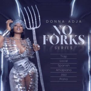 No Forks by Donna Adja (cover art design)