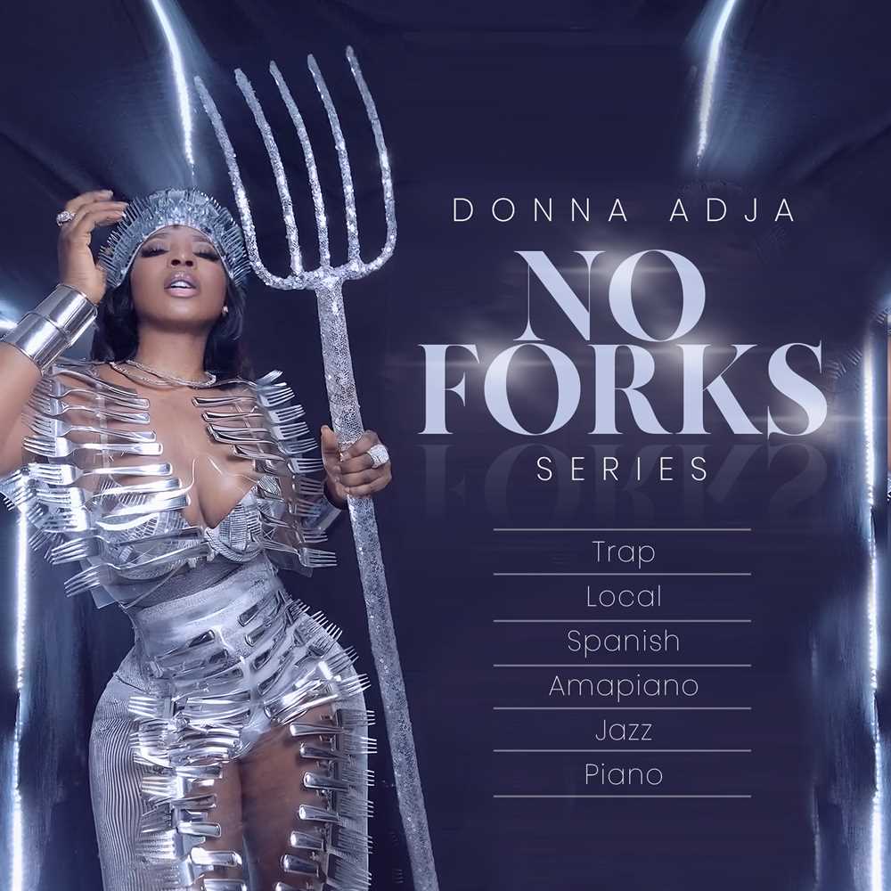 No Forks by Donna Adja (cover art design)